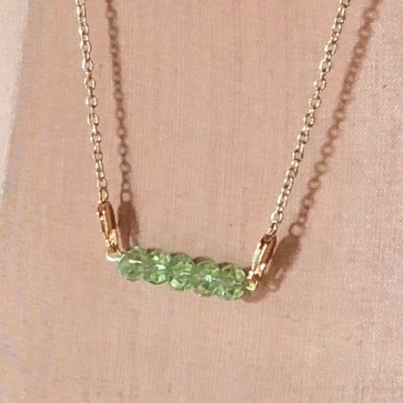 Beaded Bar Necklace - Picture 4 of 7